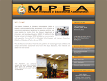 Tablet Screenshot of mpea.org